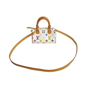 LOUIS VUITTON Speedy Handbag Monogram Multicolore Multicolor by Takashi Murakami